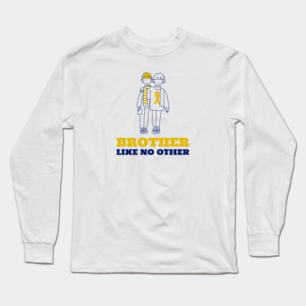 Brother Like No Other Long Sleeve T-Shirt by Jitesh Kundra